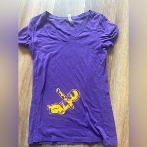 Women’s Yat City New Orleans Mardi Gras King Cake baby short sleeved tee